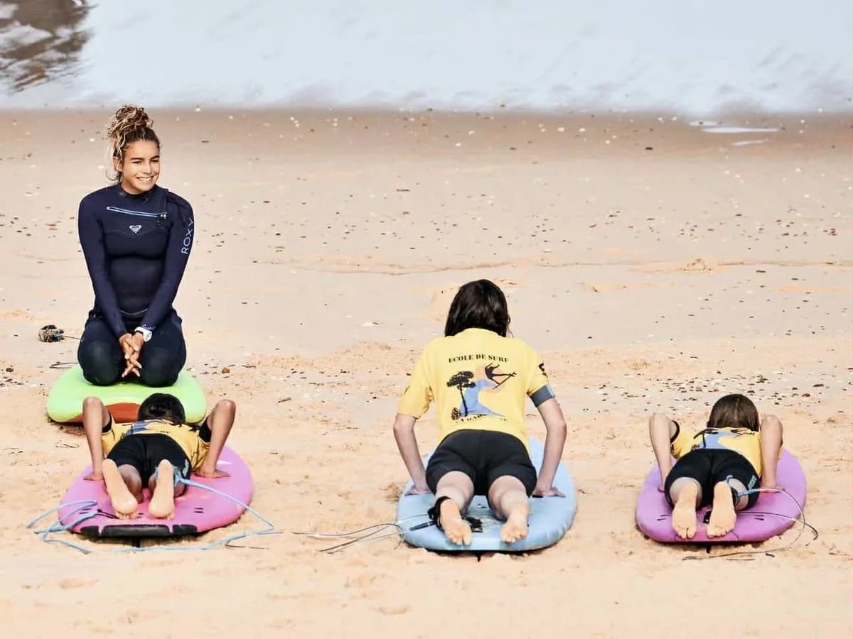 Camille Malingrey surf camp