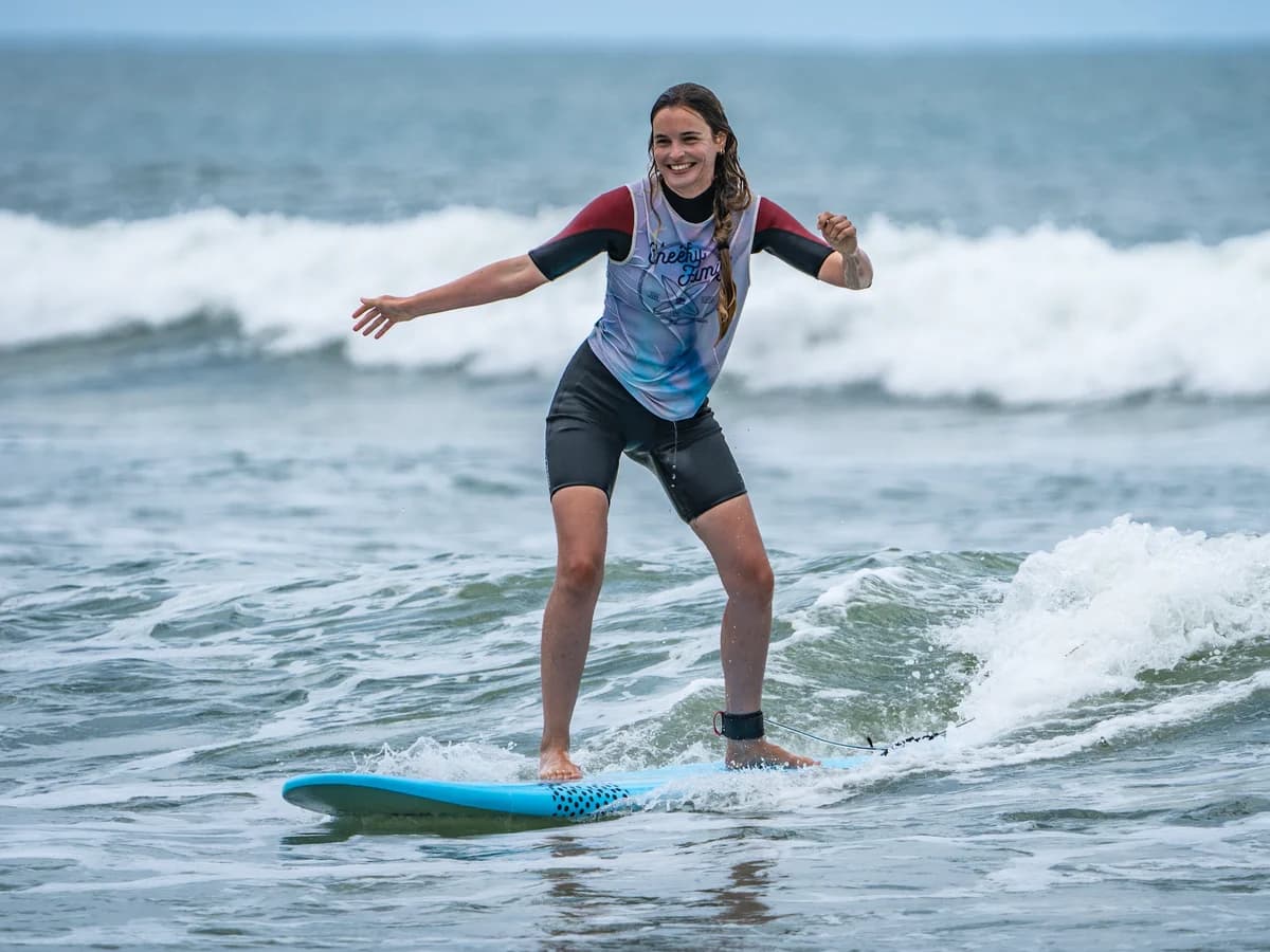 Cheeky Family surf camp