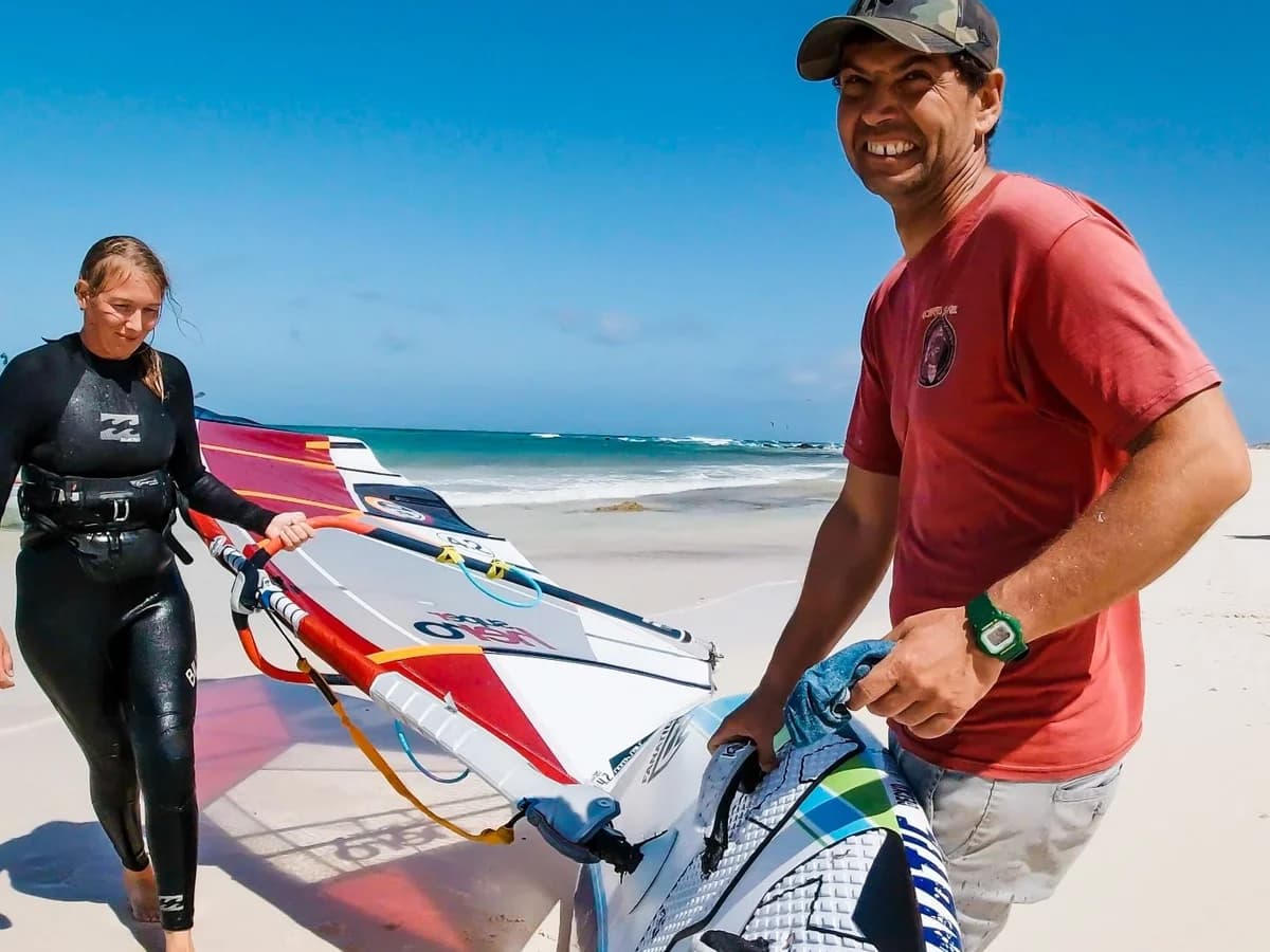 Gecko Windsurf School Fuerteventura surf camp