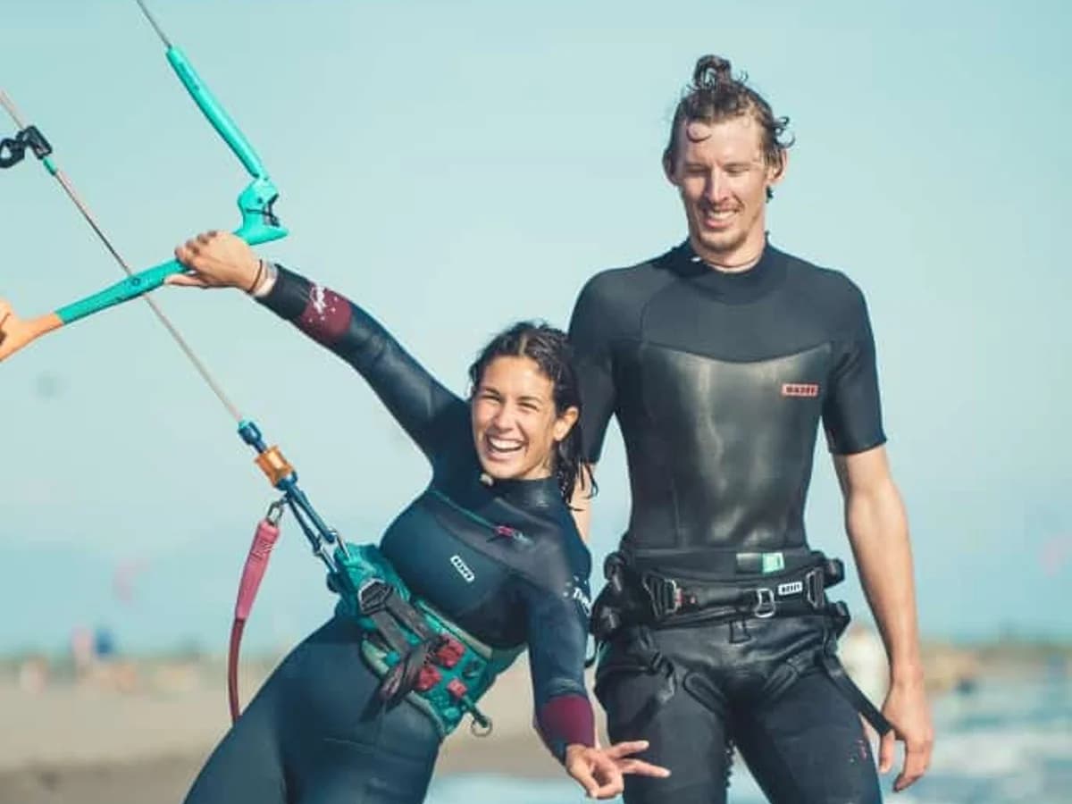 Kiteriders surf camp