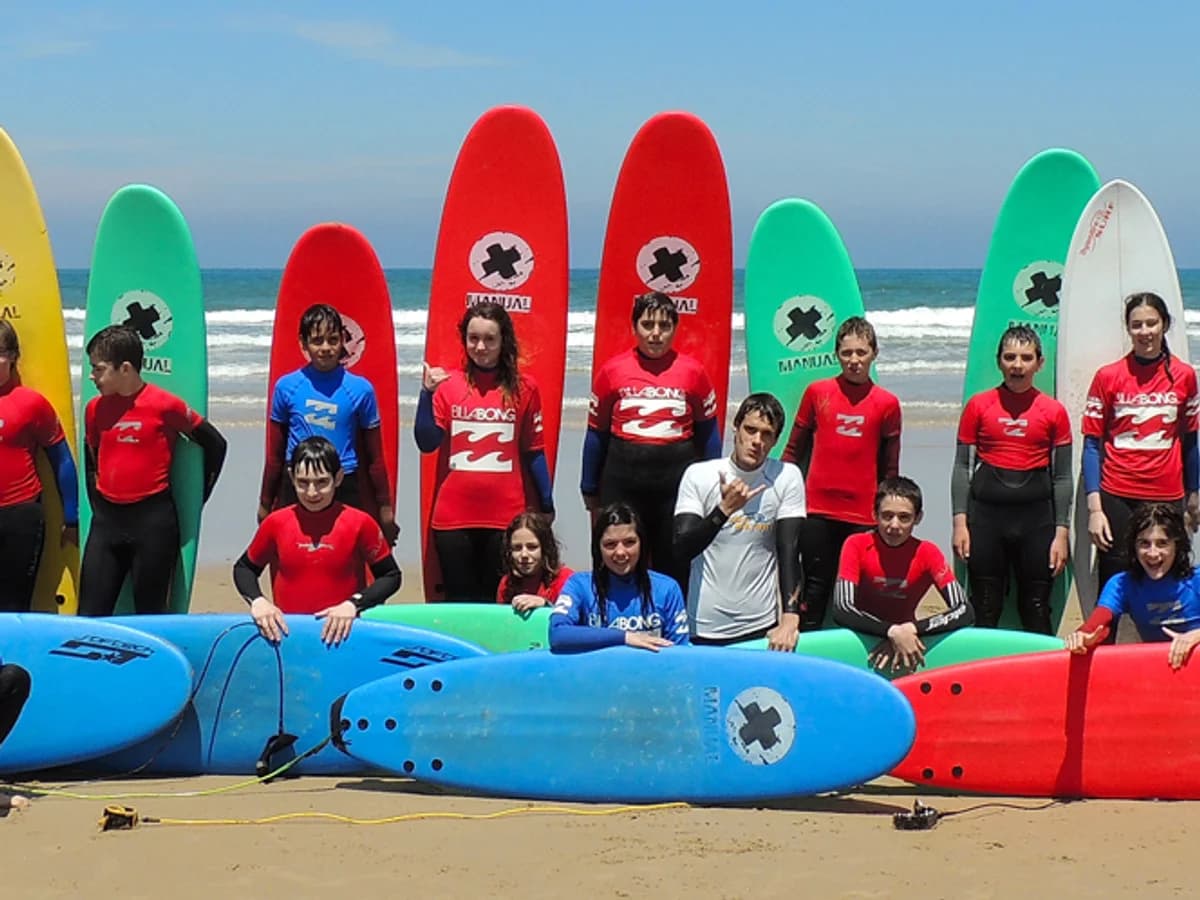 Oyambre Surf School surf camp