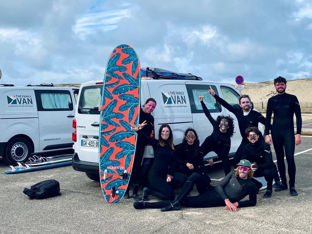 The Family Van surf camp