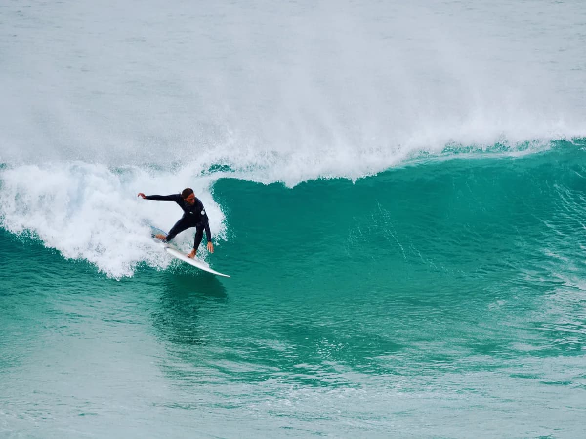 The Maverick surf camp