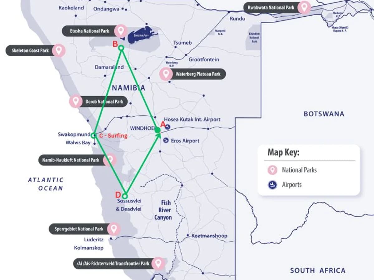 Chameleon Safaris surf camp