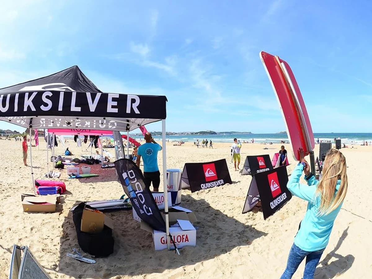 Escuela Cantabra De Surf Quicksilver Roxy surf camp