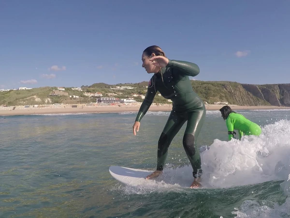 Surf At Praia das Maçãs Surf School surf camp